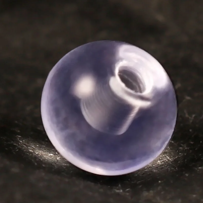 100 pçs transparente substitui - Body Jewelry Replacement Ball avaliação e preço