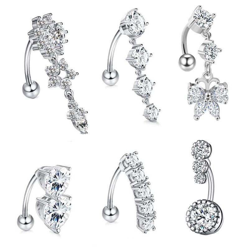 Piercing de Umbigo com Pingent - Body Jewelry Surgical Steel avaliação e preço