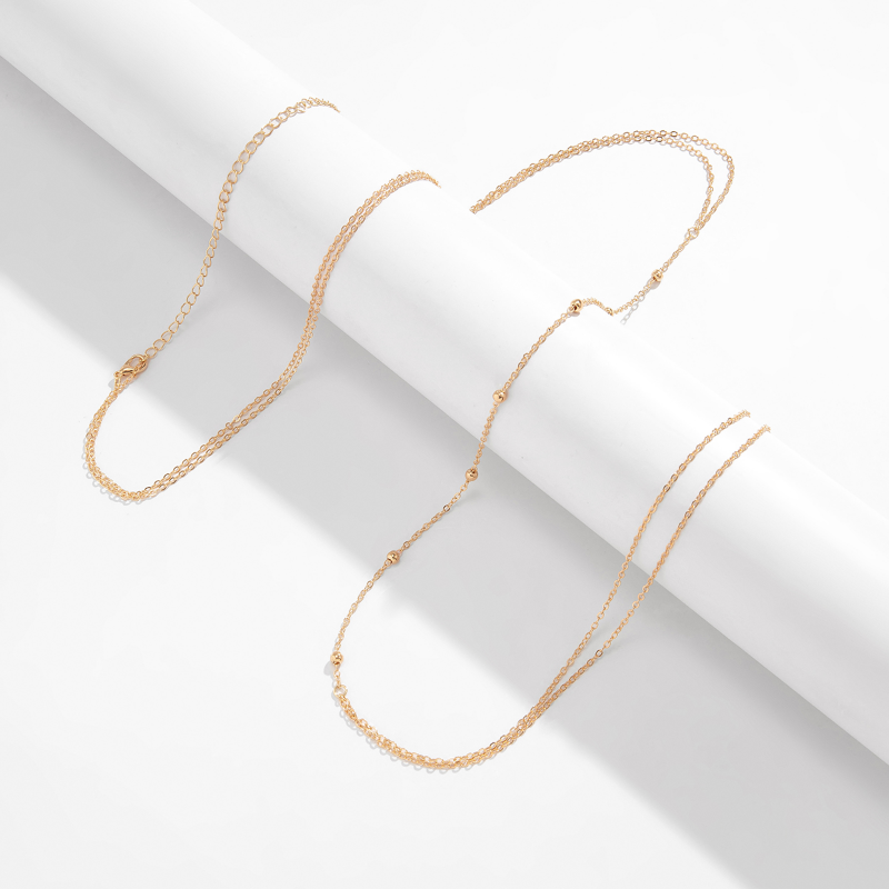 Colar de Corrente Simples para - Body Jewelry Necklace avaliação e preço